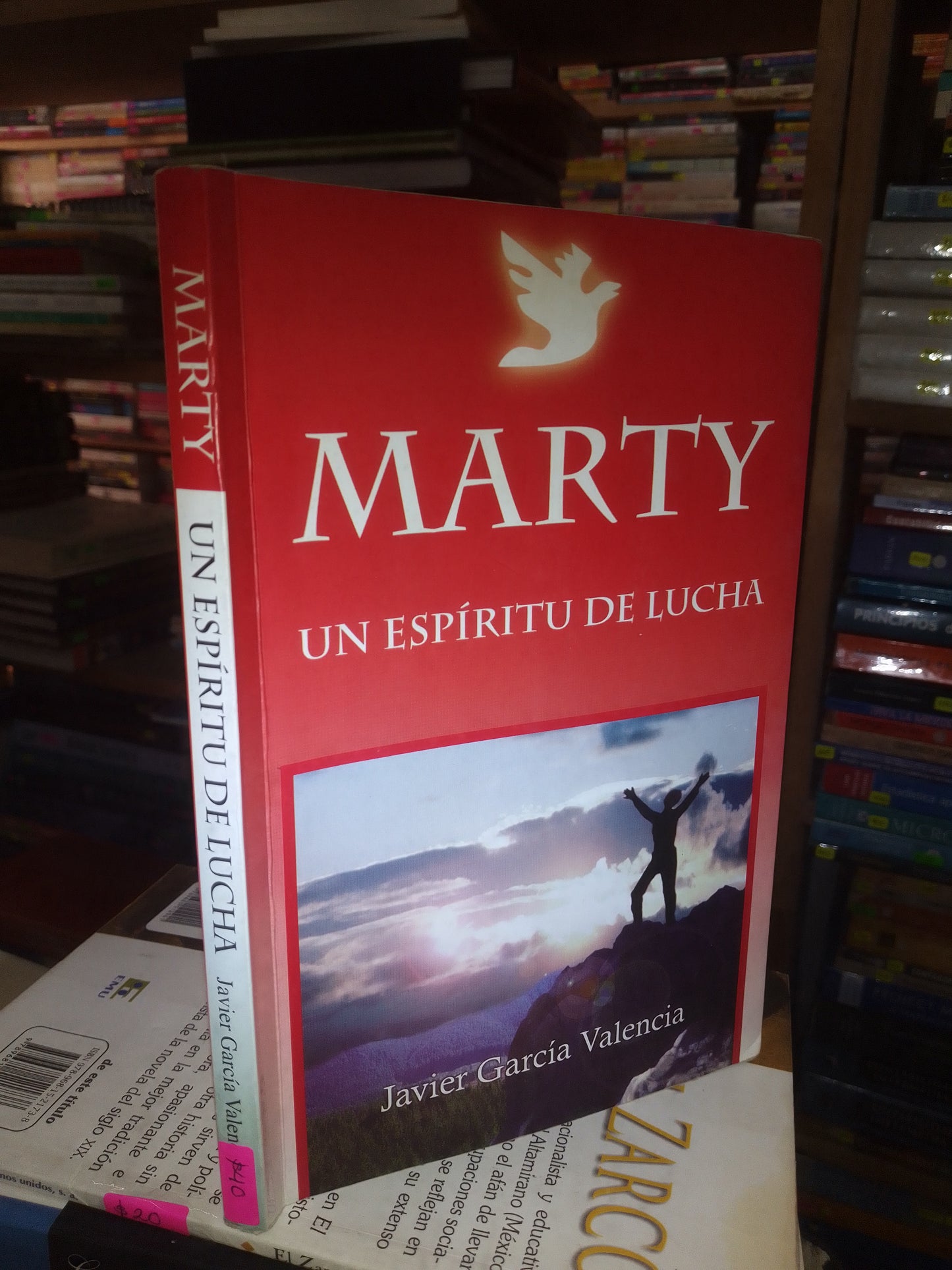 MARTY UN ESPÍRITU DE LUCHA POR JAVIER GARCIA VALENCIA USADO SUPERACIÓN PERSONAL LITERARIO 207