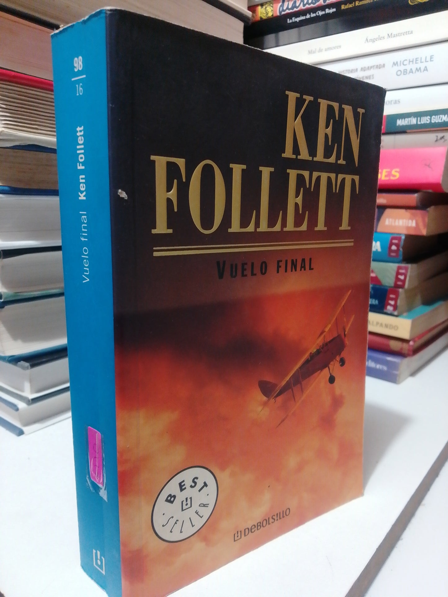 VUELO FINAL POR KEN FOLLETT USADO NOVELA JUÁREZ