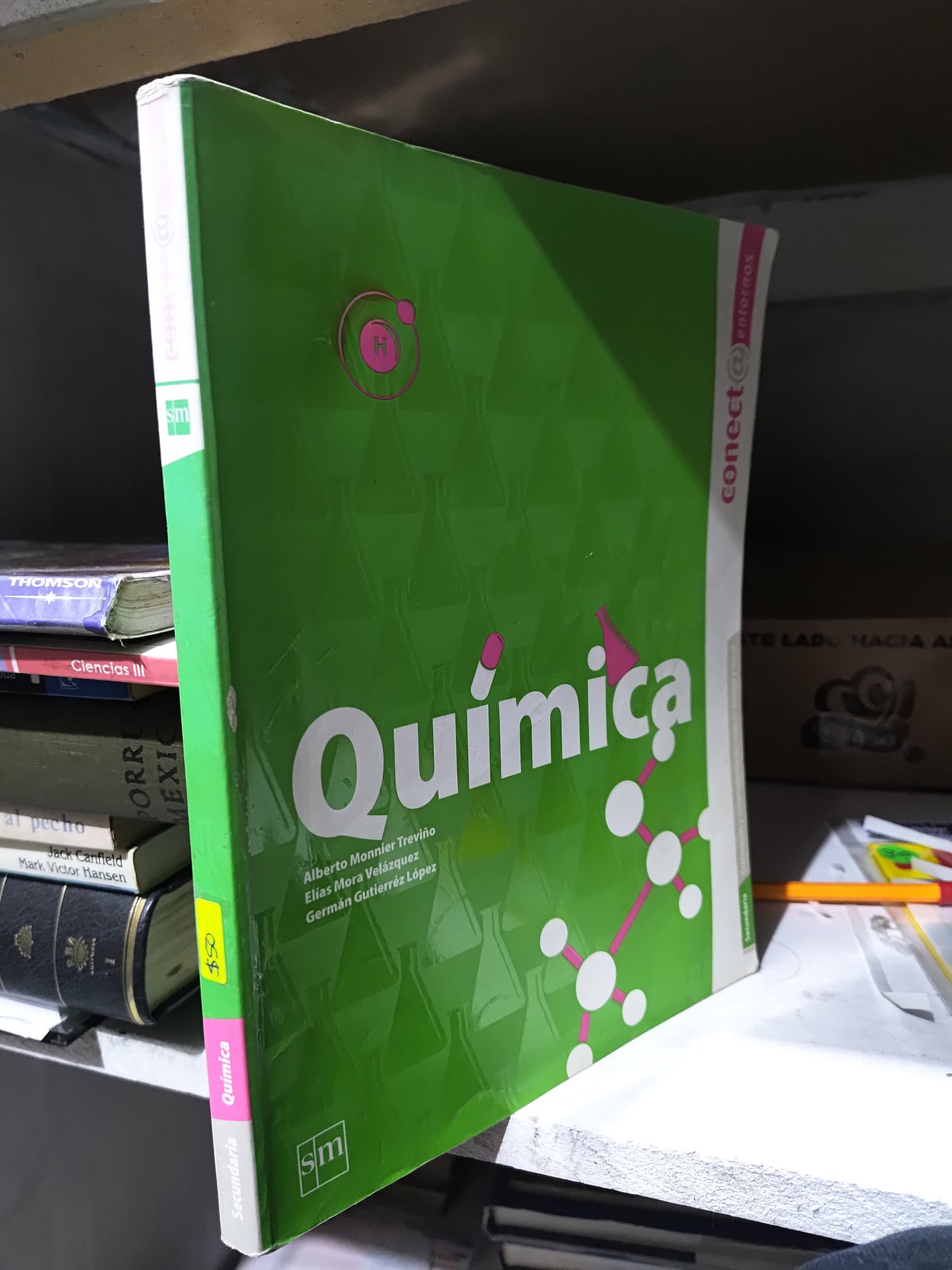 QUIMICA POR ALBERTO MONNIER TREVIÑO USADO QUIMICA JUAREZ