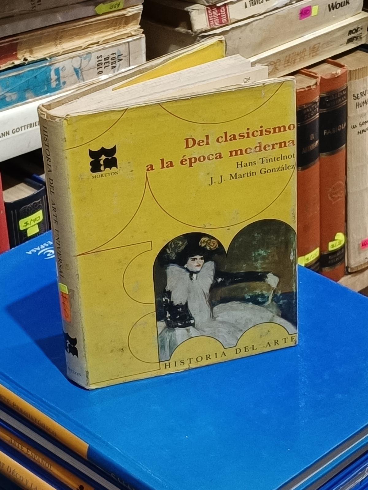 DEL CLASICISMO A LA EPOCA MODERNA HANS TINTELNOT  USADO HISTORIA LITERARIO 305