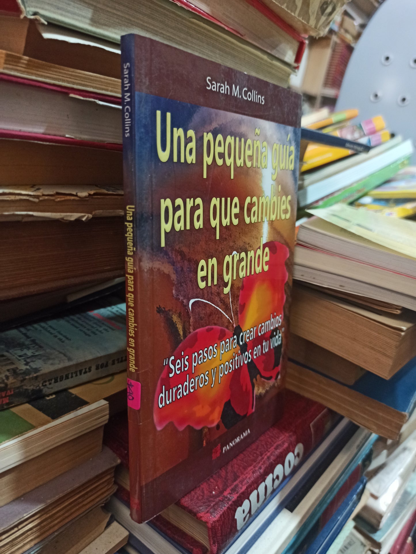 UNA PEQUEÑA GUÍA PARA QUE CAMBIES EN GRANDE POR SARAH. M. COLLINS USADO SUPERACIÓN PERSONAL