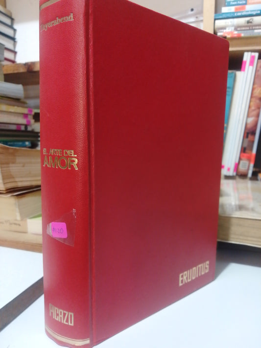 EL ARTE DEL AMOR POR DR. WILLI FEYERABEND USADO PSICOLOGIA JUAREZ