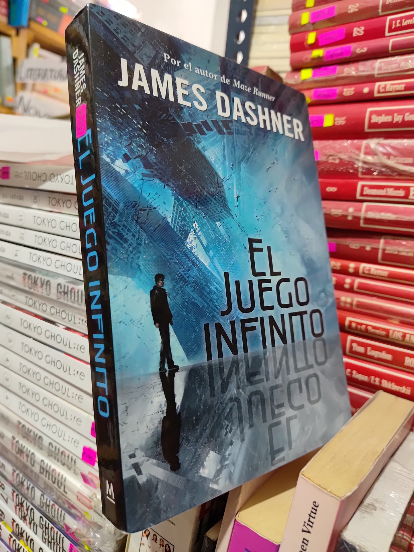 EL JUEGO INFINITO POR JAMES DASHNER USADO NOVELAS LITERARIO 305