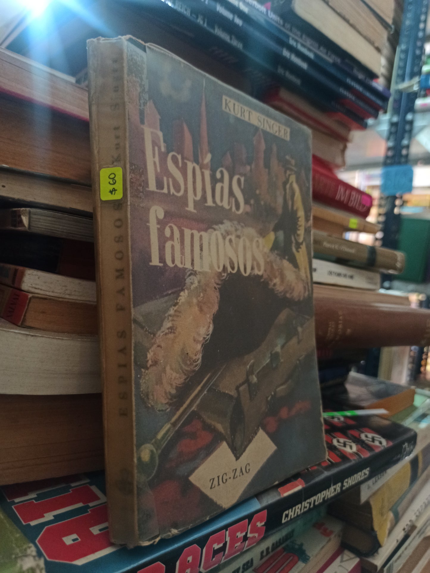 ESPIAS FAMOSOS POR KURT SINGER USADO NOVELAS ALDAMA