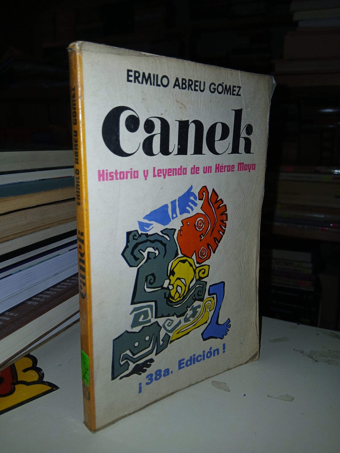 CANEK POR ERMILO ABREU GÓMEZ USADO NOVELA LITERARIO 207
