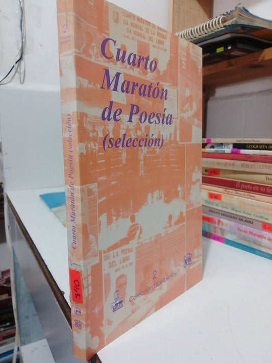 CUARTO MARATON DE POESIA POR AUTORES VARIOS USADO POESIA JUAREZ