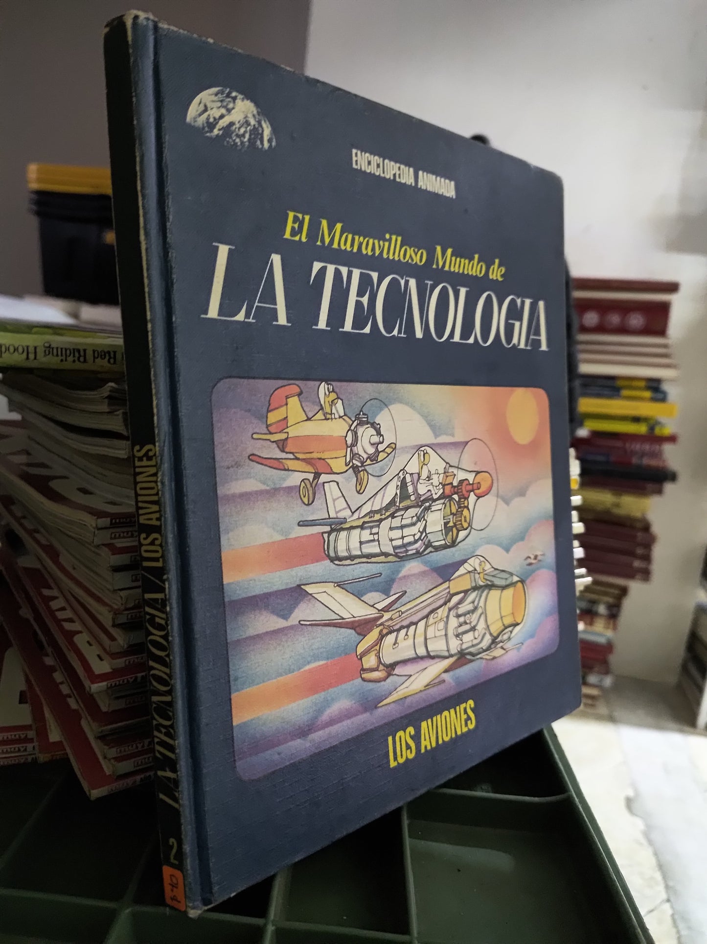 EL MARAVILLOSO MUNDO DE LA TECNOLOGIA LOS AVIONES POR EDITORIAL ALTAMIRA USADO CIENCIAS JUAREZ 515