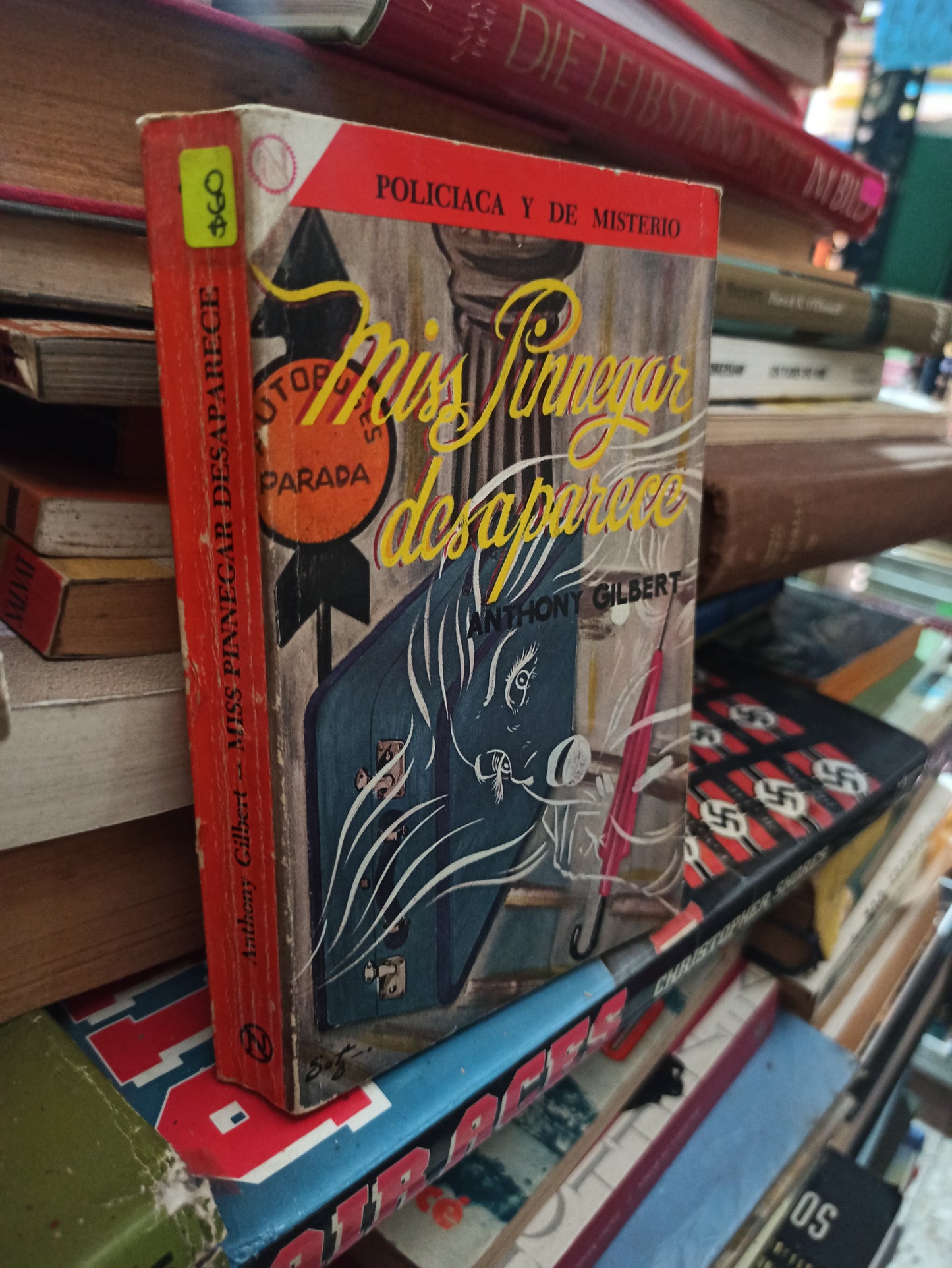 MISS PINNEGAR DESAPARECE POR ANTHONY GILBERT USADO NOVELAS ALDAMA