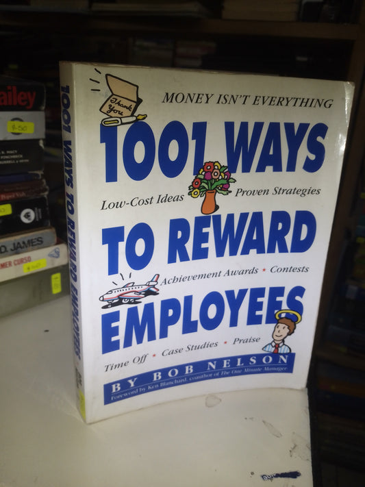 1001 WAYS TO REWARD EMPLOYES POR BOB NELSON USADO IDIOMAS LITERARIO 207