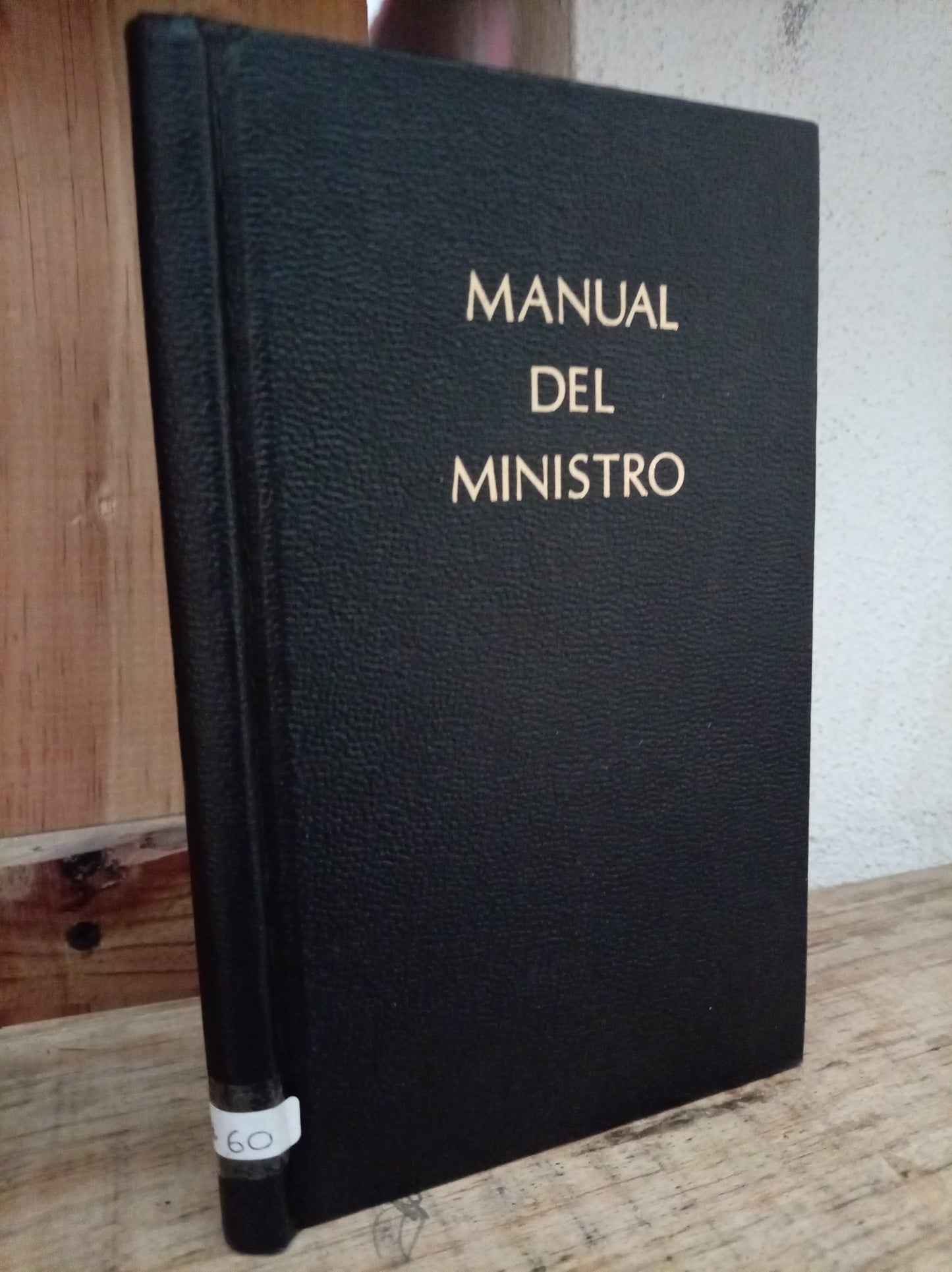MANUAL DEL MINISTRO USADO RELIGIÓN LITERARIO 305