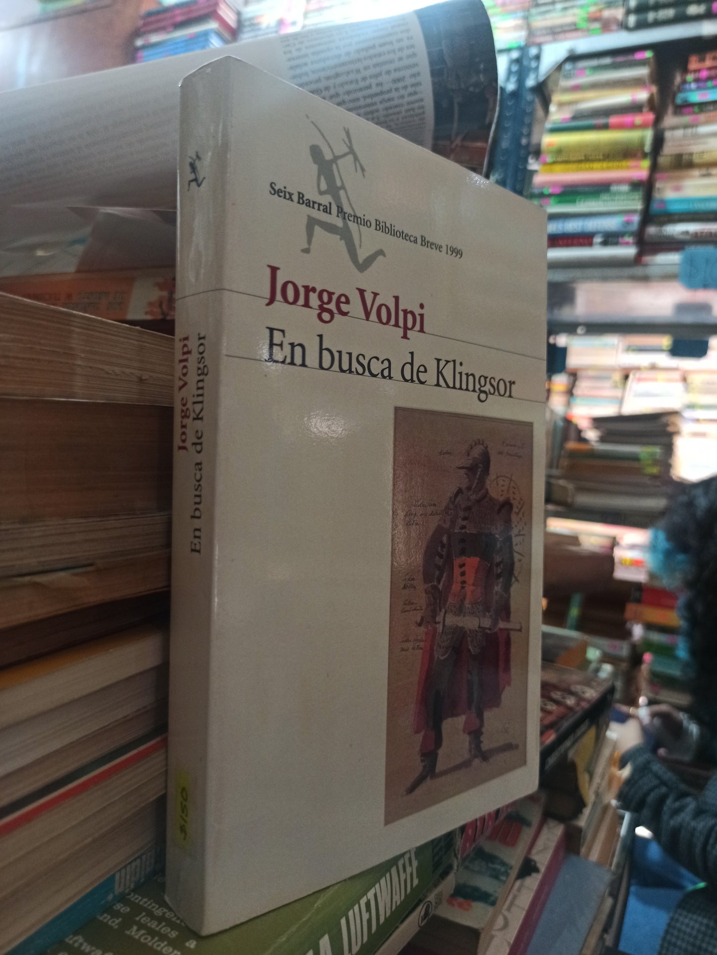 EN BUSCA DE KLINGSOR POR JORGE VOLPI USADO NOVELAS ALDAMA