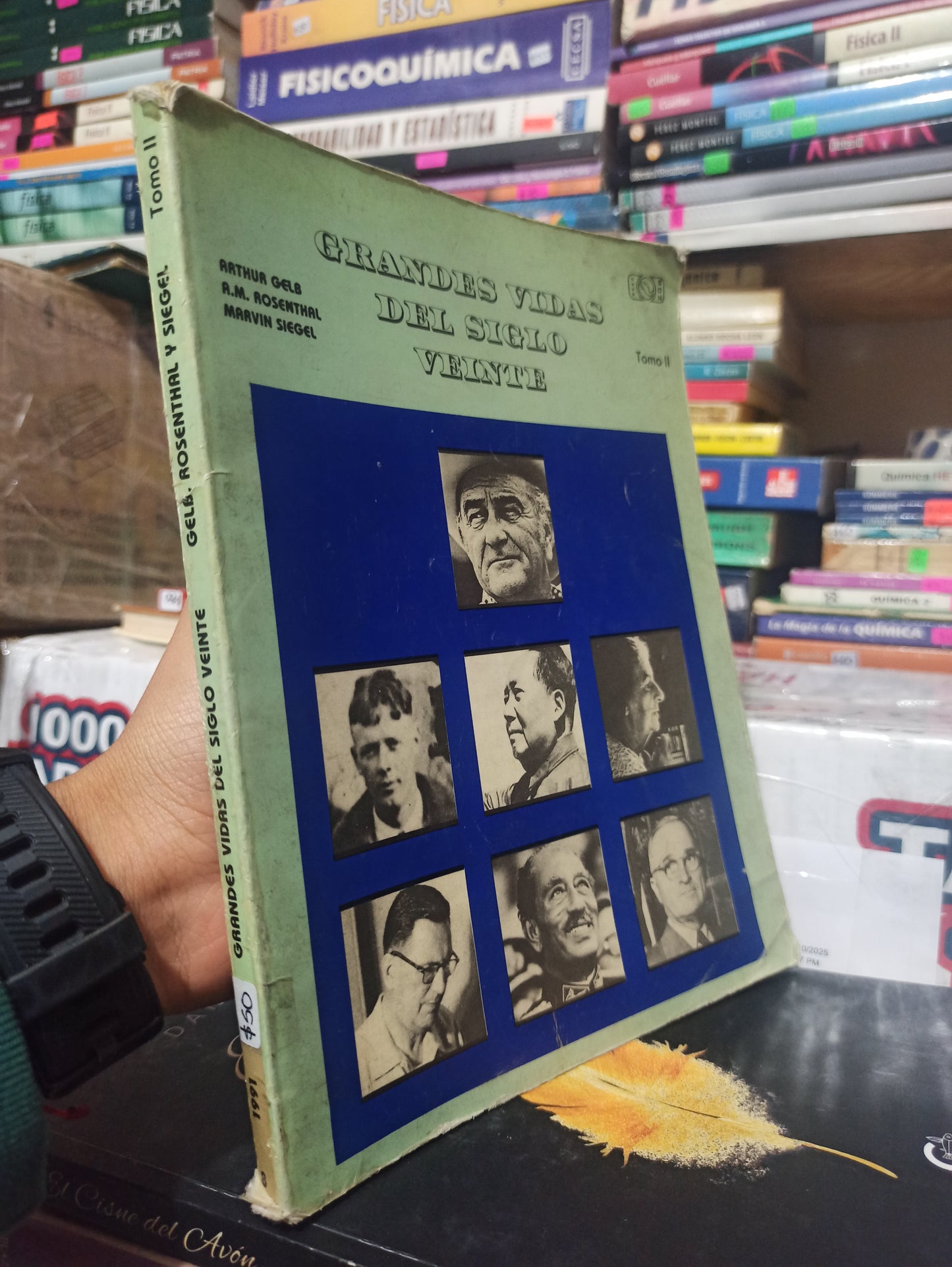 GRANDES VIDAS DEL SIGLO VEINTE POR ARTHUR GELB USADO NOVELAS JUÁREZ