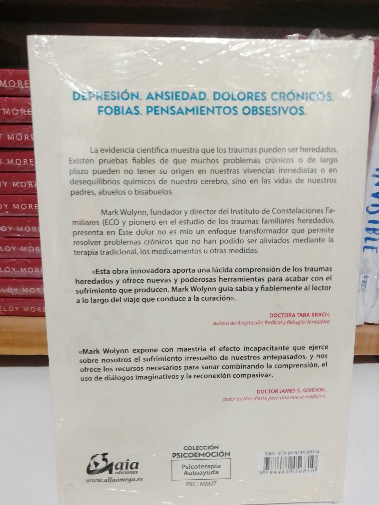 ESTE DOLOR NO ES MIO POR MARK WOLYNN NUEVO JUAREZ