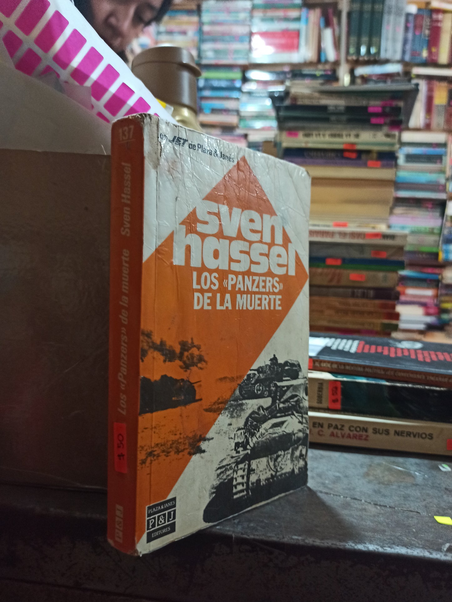 LOS PANZERS DE LA MUERTE POR SVEN HASSEL USADO NOVELAS ALDAMA
