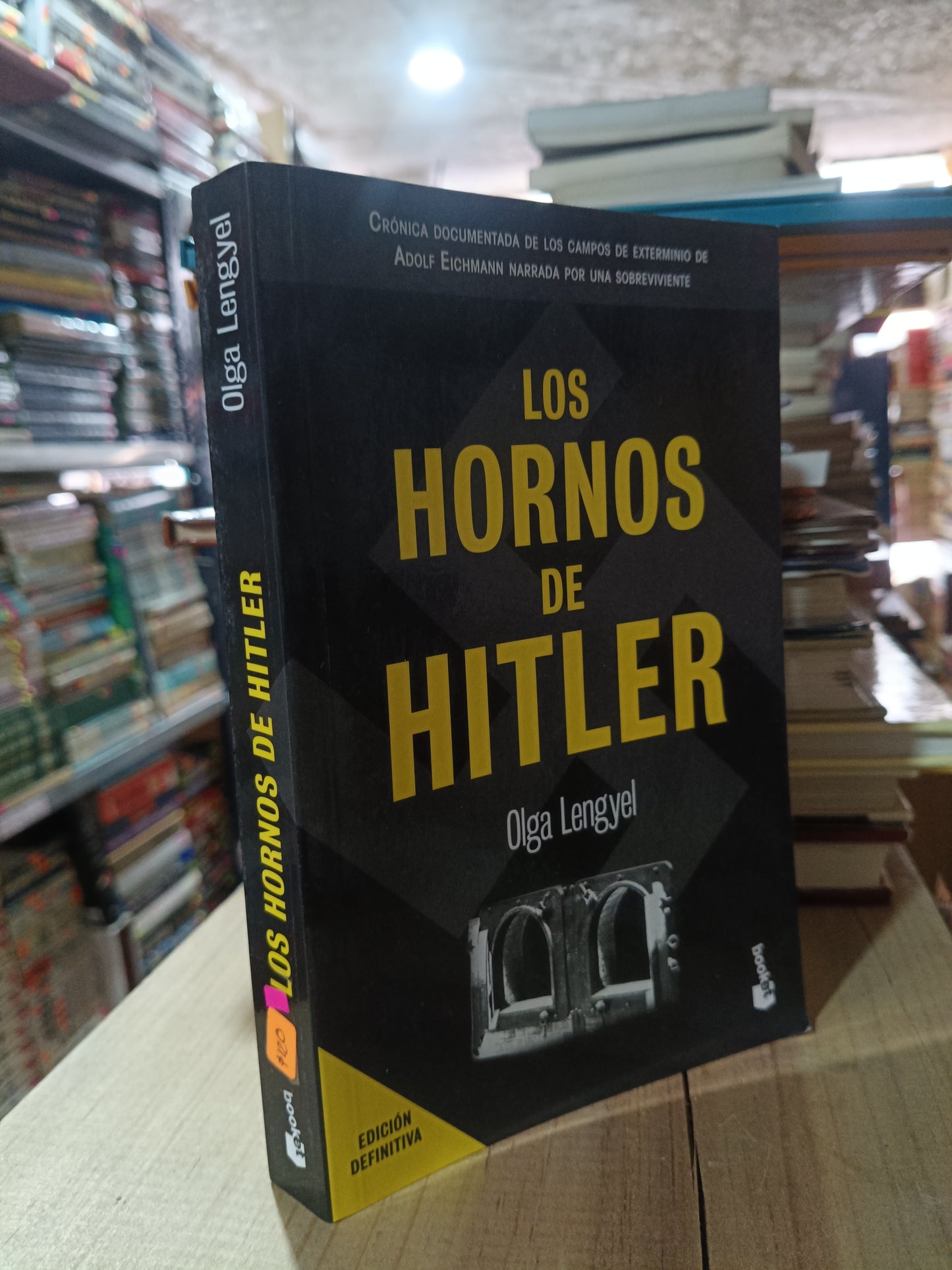 LOS HORNOS DE HITLER POR OLGA LENGYEL USADO NOVELA ALDAMA