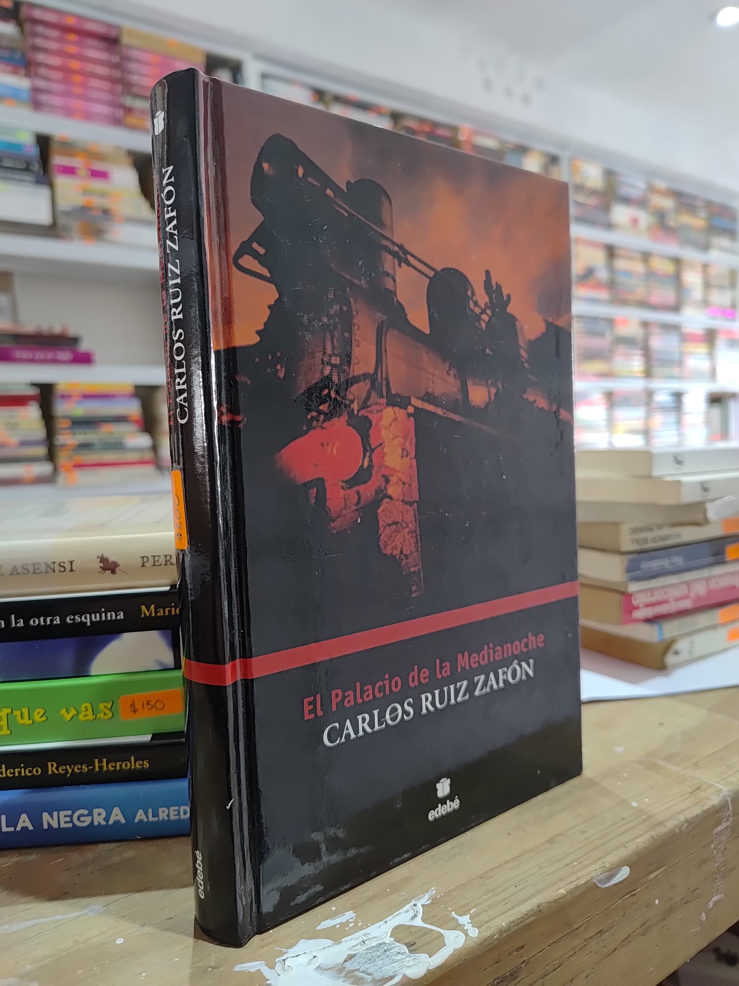 EL PALACIO DE LA MEDIANOCHE POR CARLOS RUIZ ZAFON USADO NOVELAS JUAREZ 515