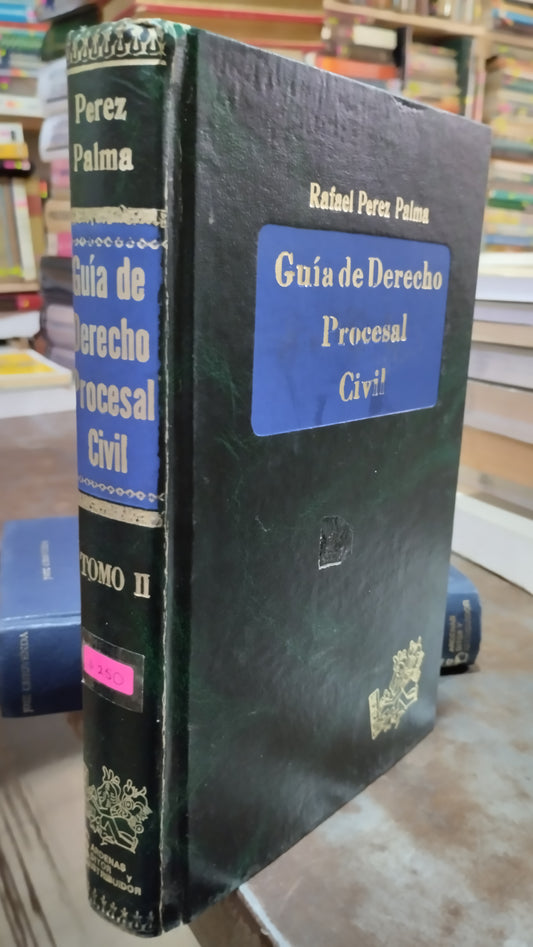 GUIA DE DERECHO PROCESAL CIVIL TOMO II LIBRO USADO DERECHO ALDAMA