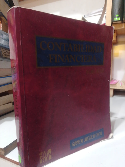 CONTABILIDAD FINANCIERA POR GERARDO GUAJARDO USADO ADMINISTRACION JUAREZ