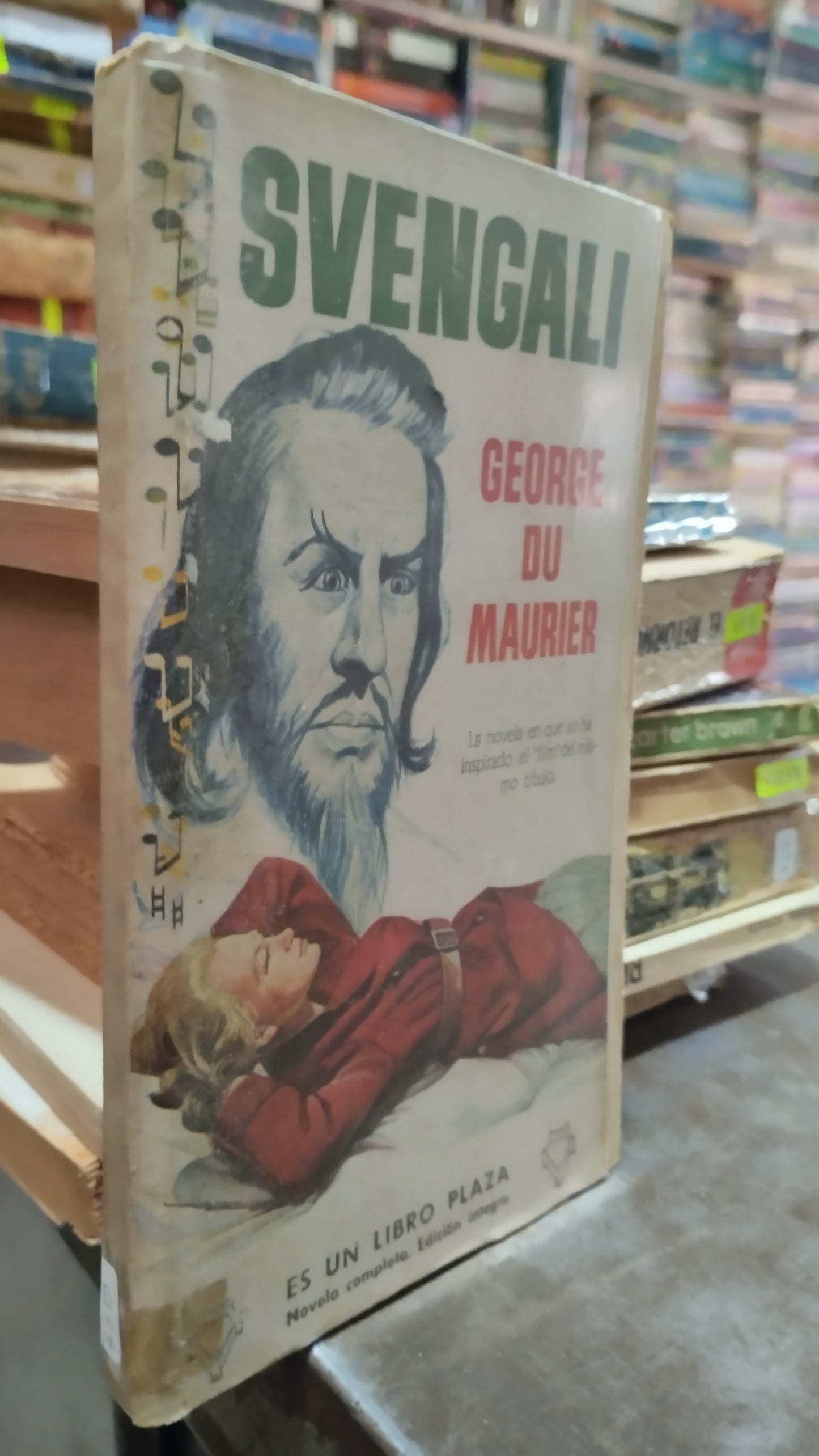 SVENGALI POR GEORGE DU MAURIER LIBRO USADO NOVELAS ALDAMA