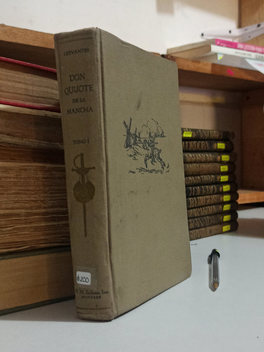 DON QUIJOTE DE LA MANCHA TOMO 1 POR CERVANTES USADO NOVELAS JUÁREZ