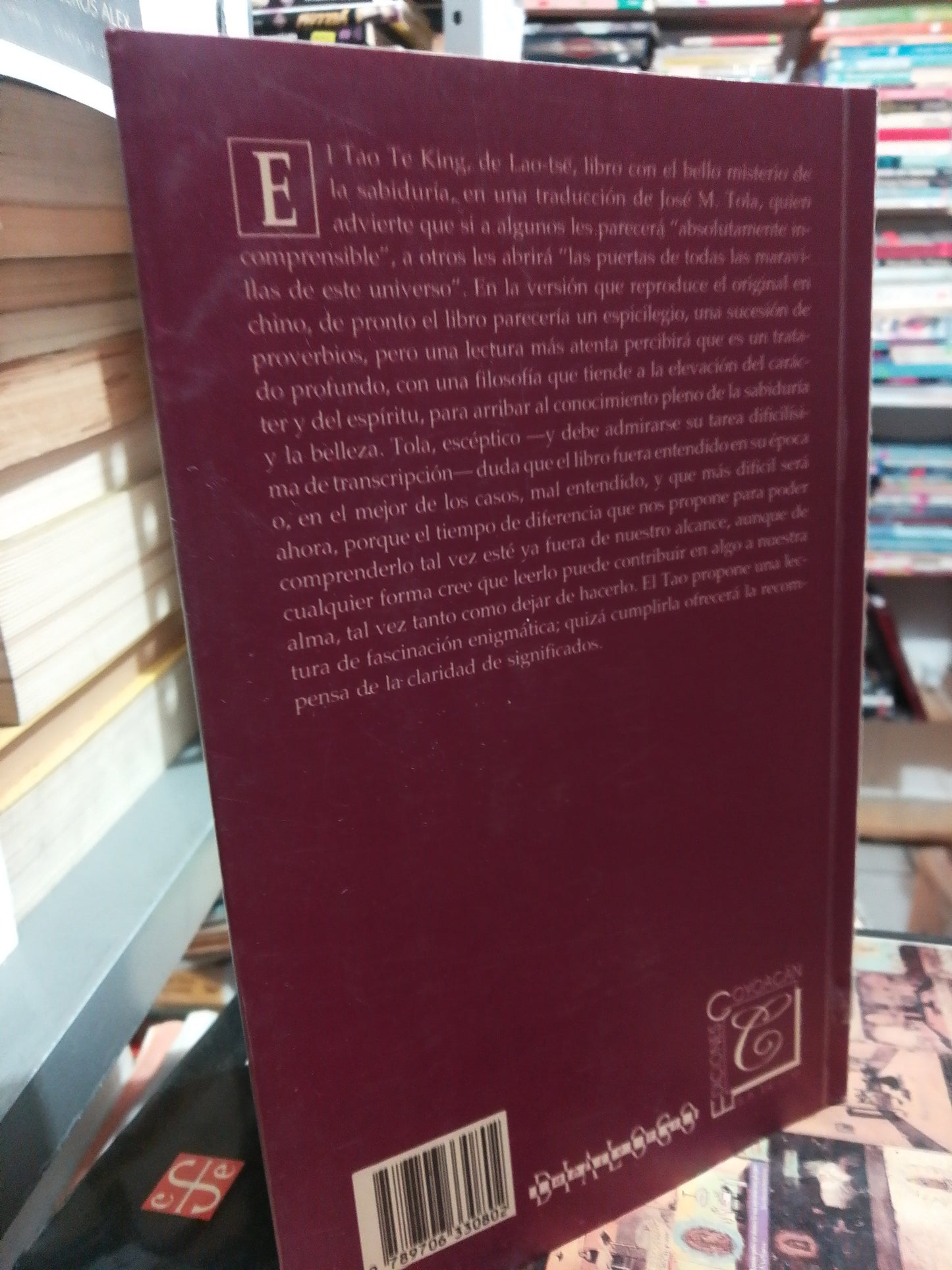 TAO TE KING POR LAO TSE USADO SUP.PERSONAL JUAREZ