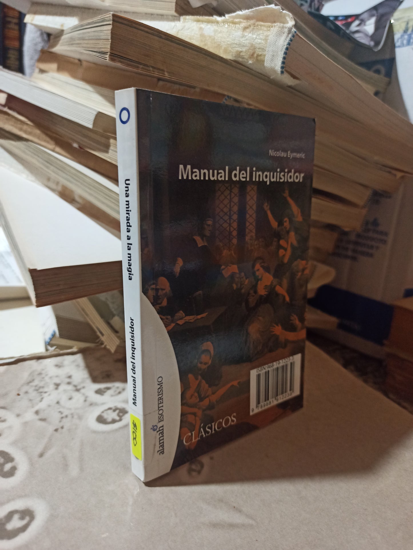 MANUAL DEL INQUISIDOR POR NICOLAU EYMERIC USADO ANTIGUOS ALDAMA