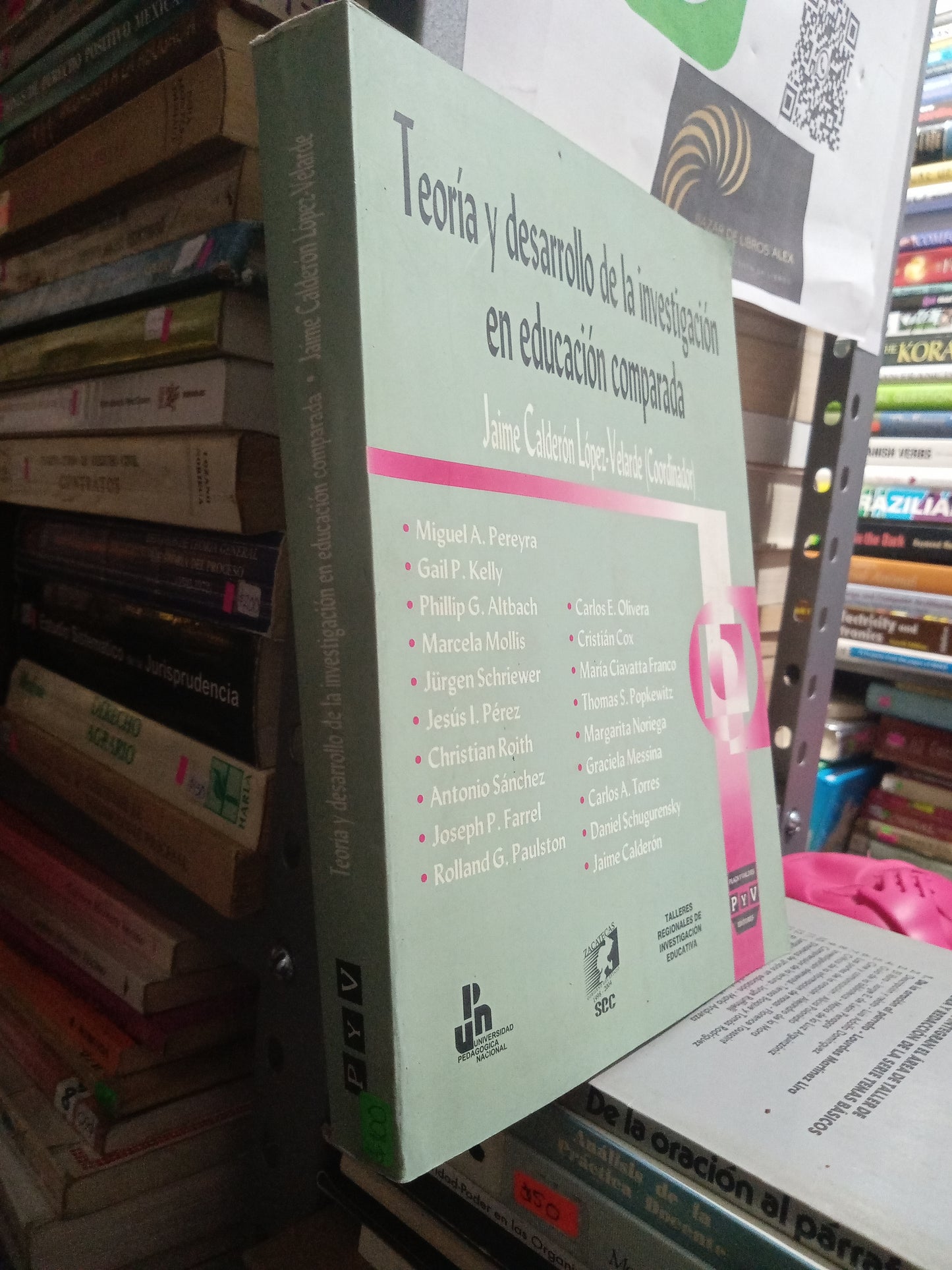 TEORIA Y DESARROLLO DE LA INVESTIGACION EN EDUCACION COMPARADA POR JAIME CALDERON LOPEZ VELARDE USADO EDUCACION JUAREZ