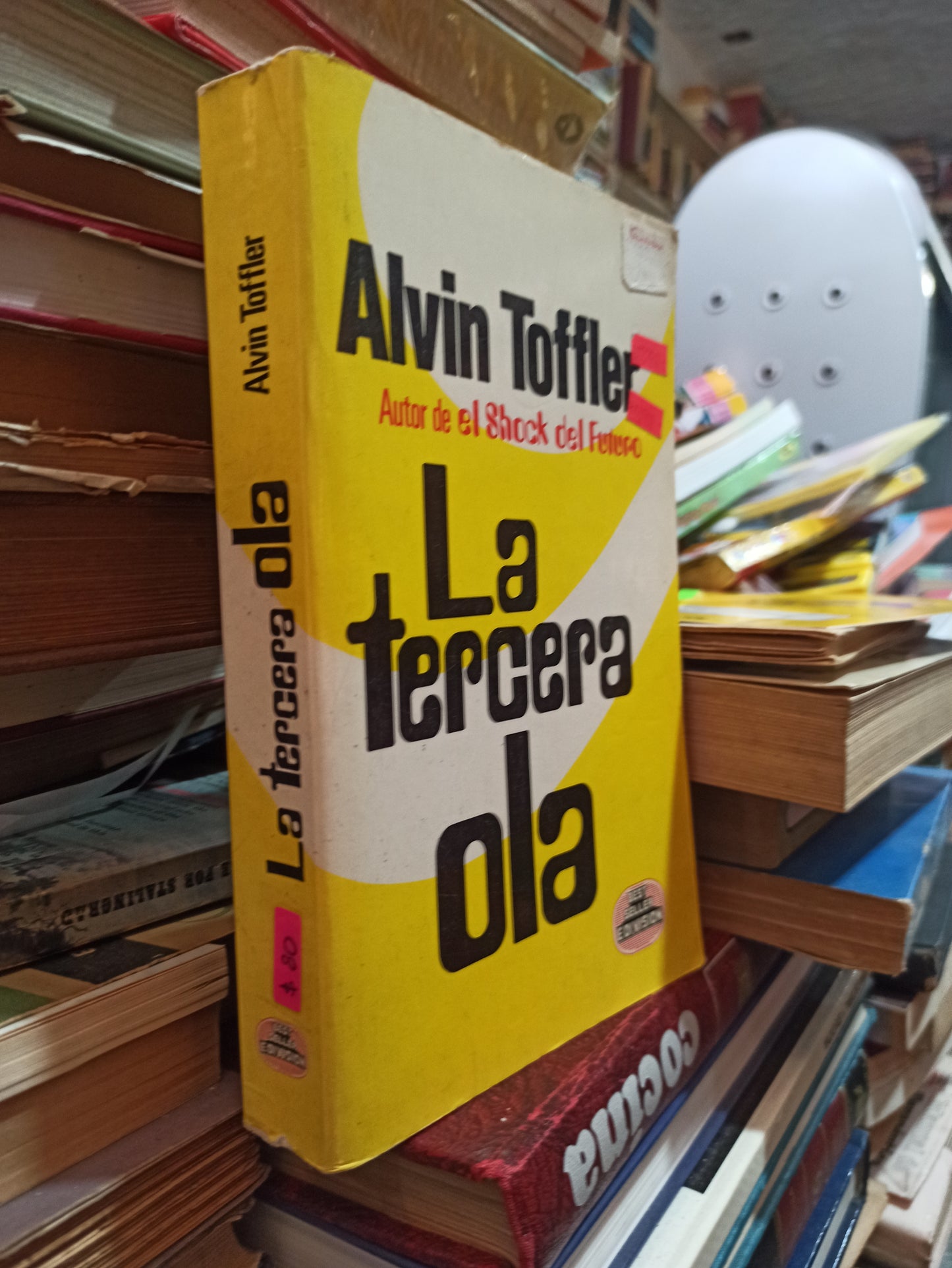 LA TERCERA OLA POR ALVIN TOFFLER USADO NOVELAS ALDAMA