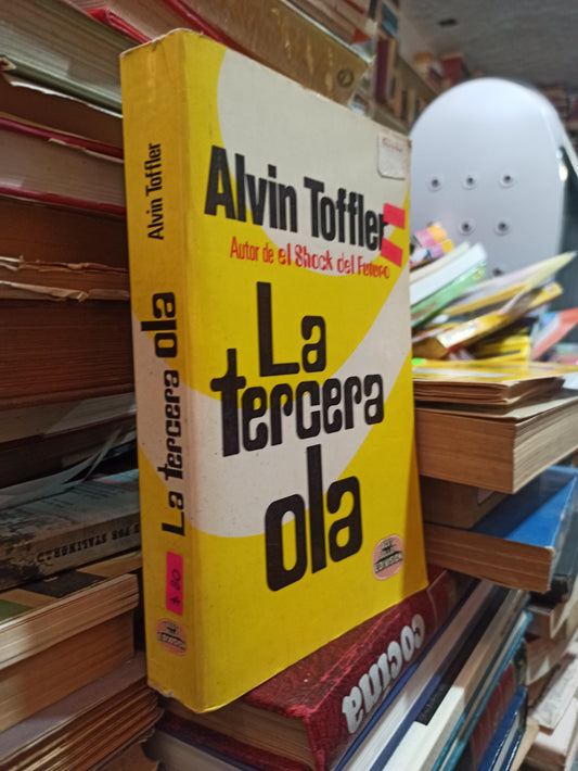 LA TERCERA OLA POR ALVIN TOFFLER USADO NOVELAS ALDAMA