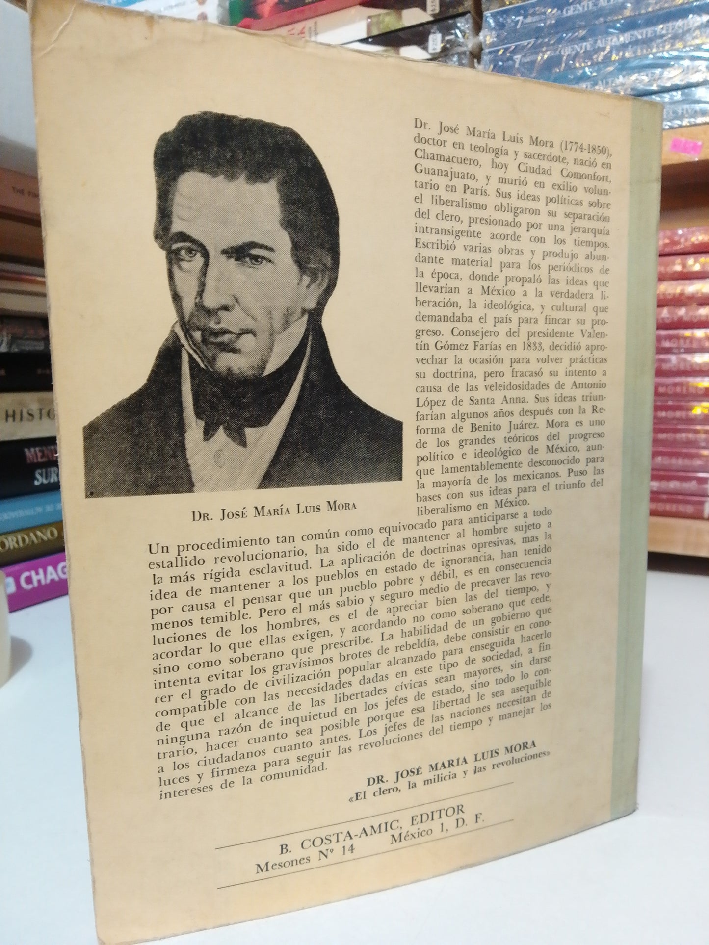 LIBERACION IDEOLOGICA DE MEXICO POR PEDRO LOPEZ DIAZ USADO HISTORIA JUÁREZ