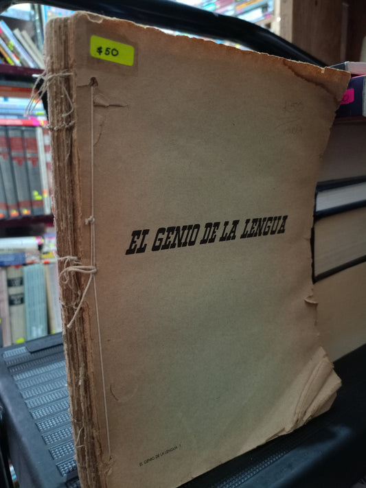 EL GENIO DE LA LENGUA USADO NOVELA LITERARIO 305