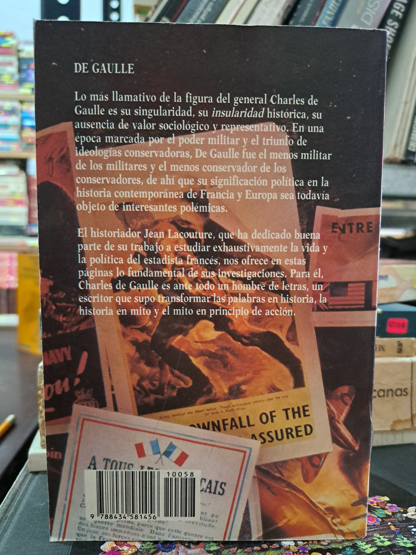 DE GAULLE JEAN LACOUTURE USADO HISTORIA LITERARIO 305