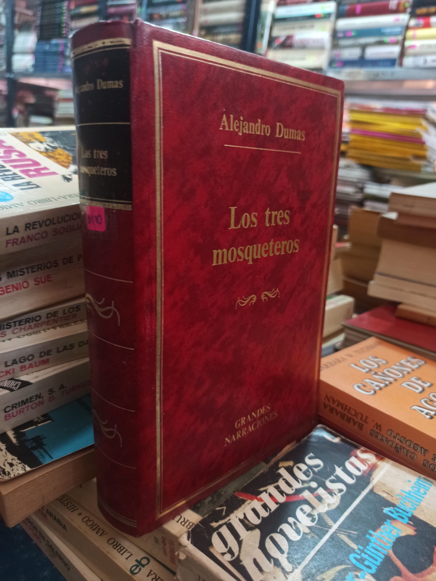 LOS TRES MOSQUETEROS ALEJANDRO DUMAS USADO NOVELAS ALDAMA