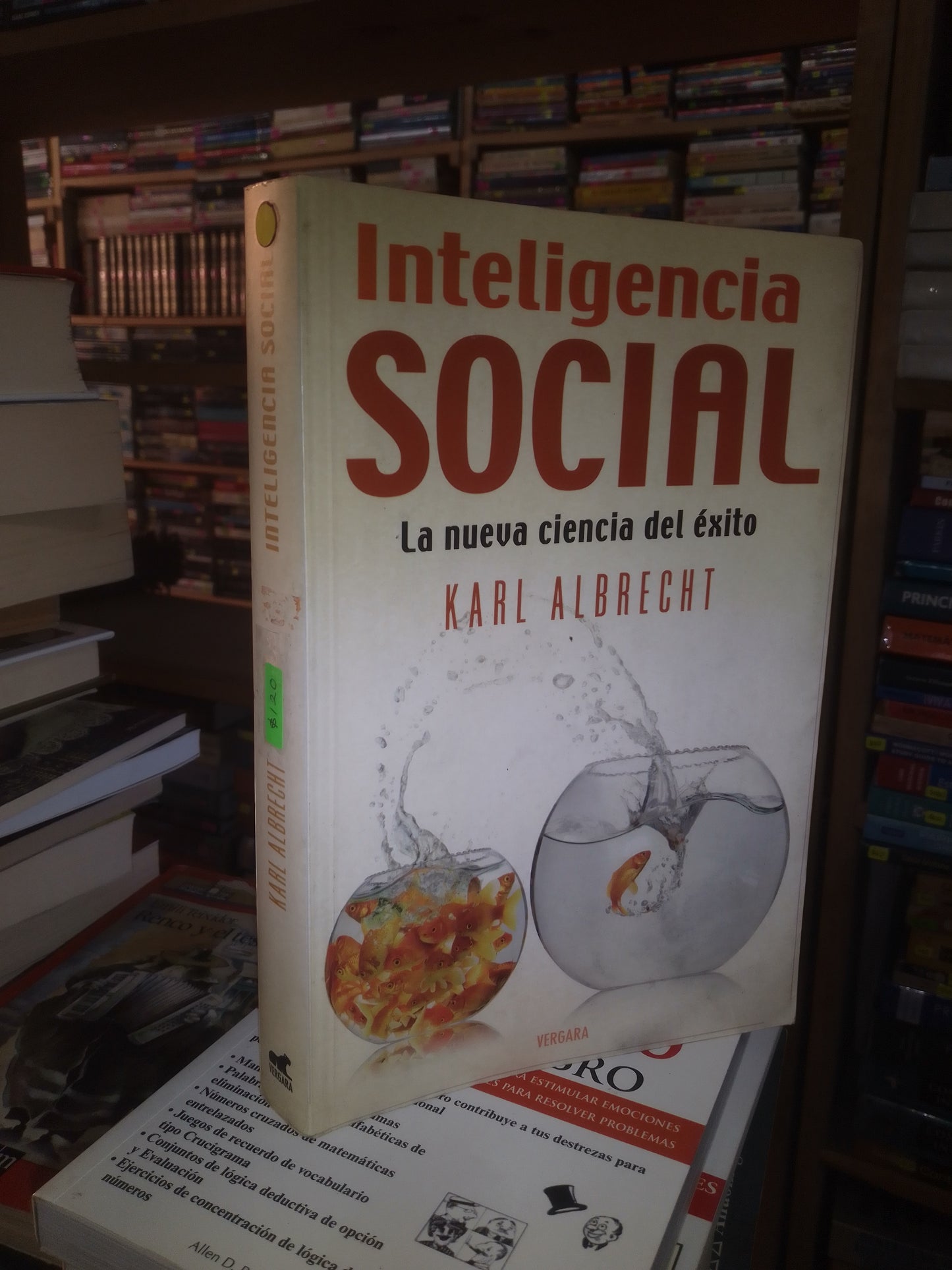 INTELIGENCIA SOCIAL POR KARL ALBRECHT USADO SUPERACIÓN PERSONAL LITERARIO 207