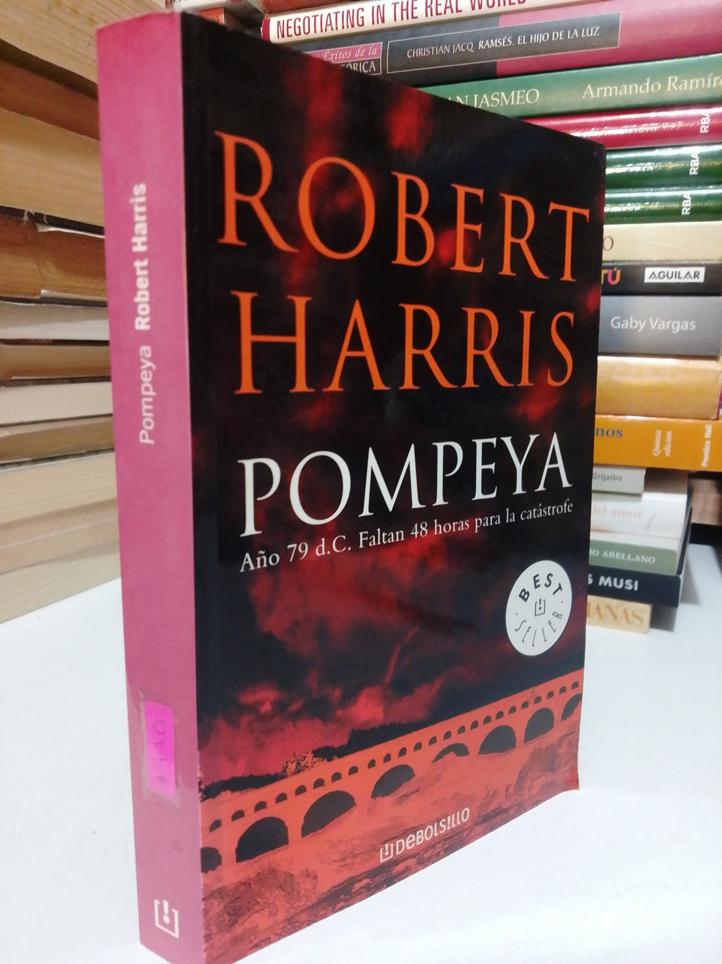 POMPEYA POR ROBERT HARRIS USADO NOVELA JUÁREZ