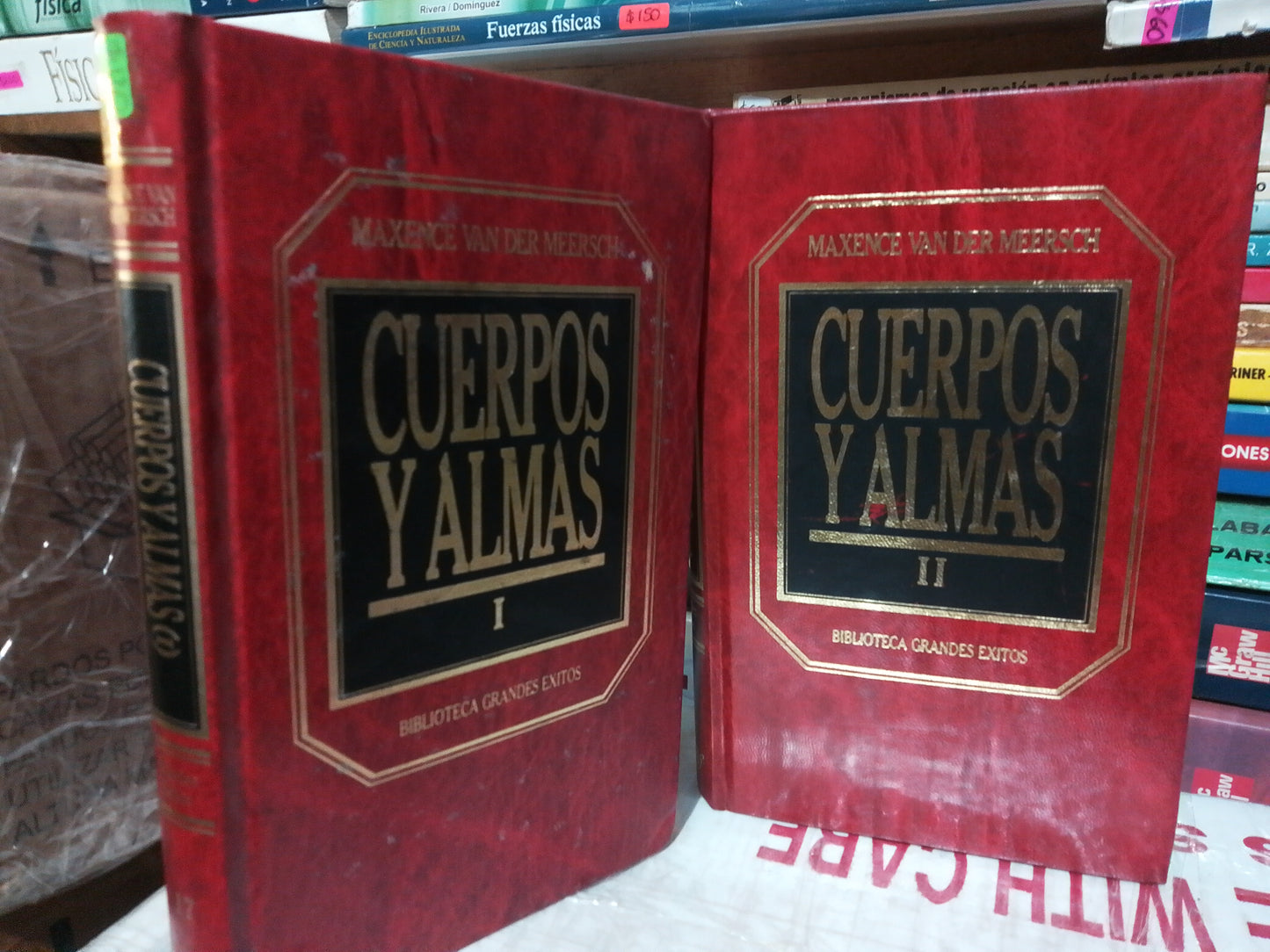 CUERPO Y ALMAS I Y II POR MAXENCE VAN DER MEERSCH USADO NOVELA JUÁREZ