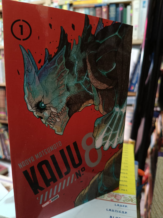 KAIJU 8 #1 NAOYA MATSUMOTO USADO NOVELA LITERARIO 305