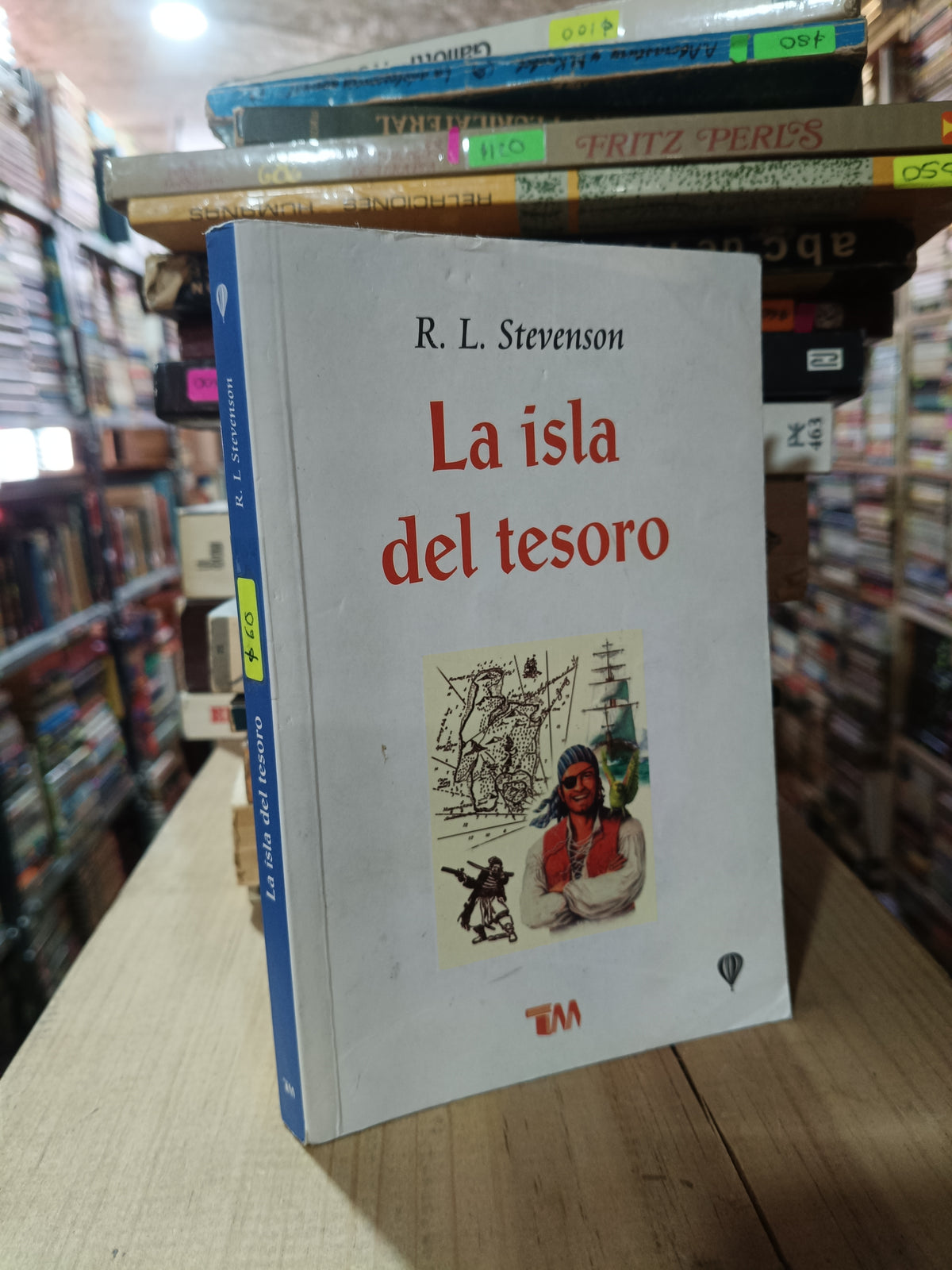 LA ISLA DEL TESORO POR R L STEVENSON USADO NOVELA ALDAMA