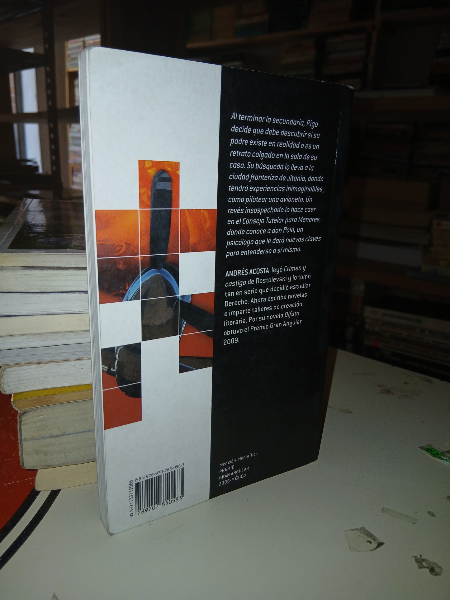 EL COMPLEJO DE FAETÓN POR ANDRÉS ACOSTA USADO NOVELA LITERARIO 207