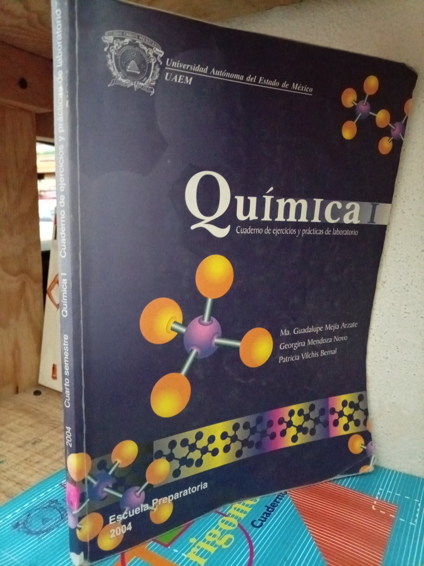 QUÍMICA POR GUADALUPE MEJÍA ARZATE, GEORGINA MENDOZA, PATRICIA VILCHIS USADO QUIM LITERARIO 305
