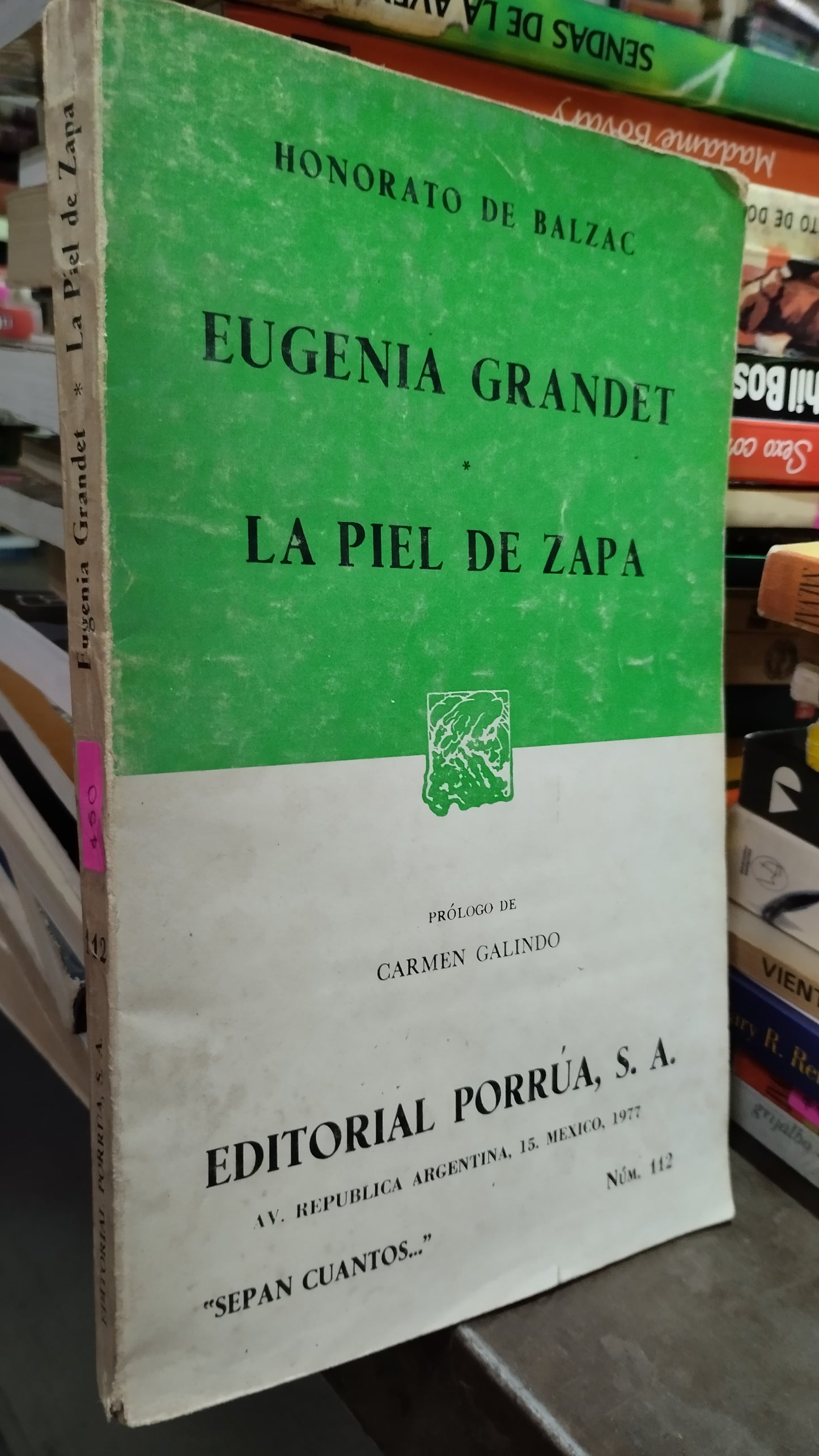 EUGENIA GRANDE Y LA PIEL DE ZAPA LIBRO USADO NOVELAS ALDAMA