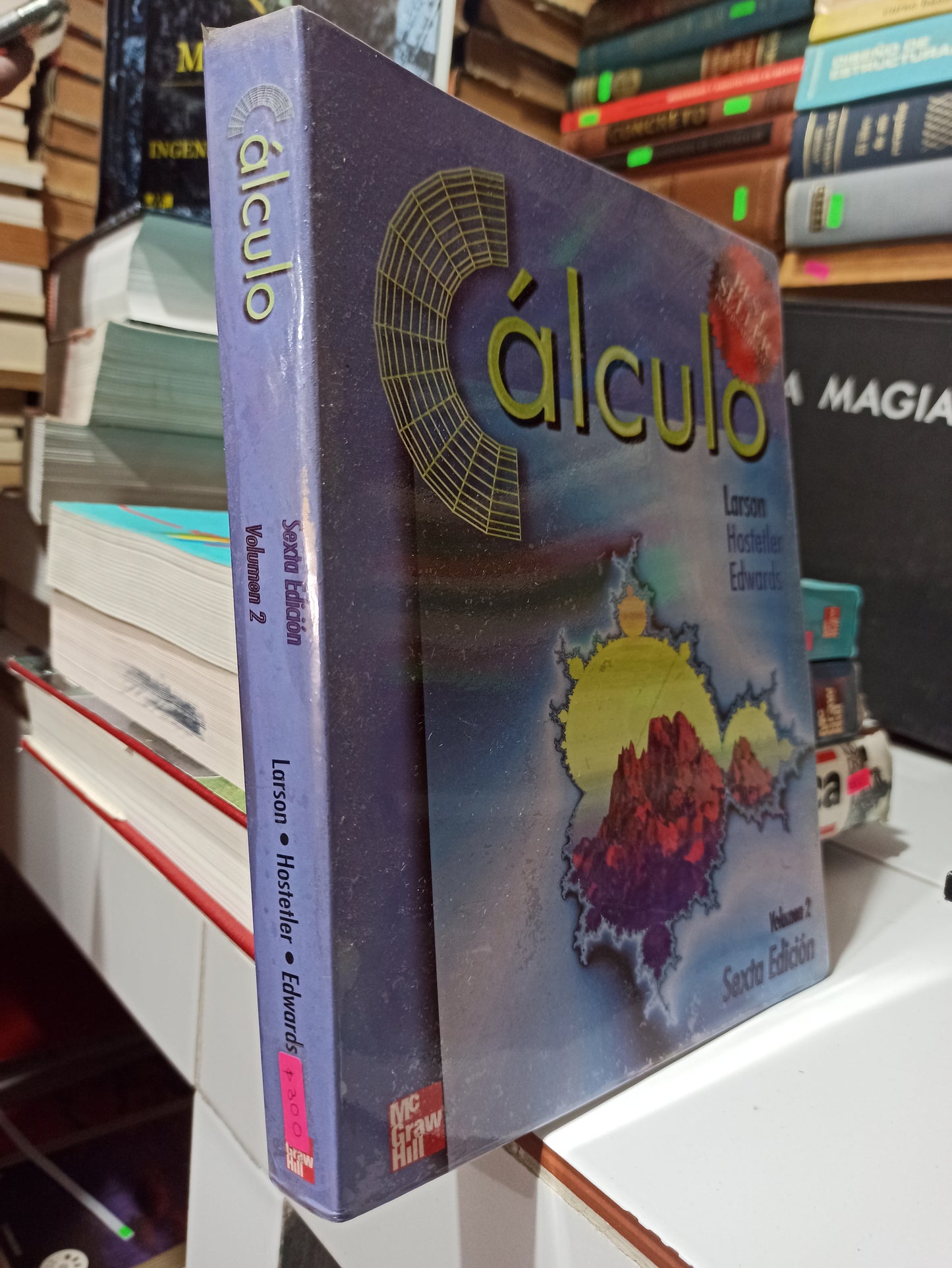 CALCULO VOL. 2 POR LARSON HOSTETLER Y EDWARDS USADO MATEMÁTICAS JUÁREZ