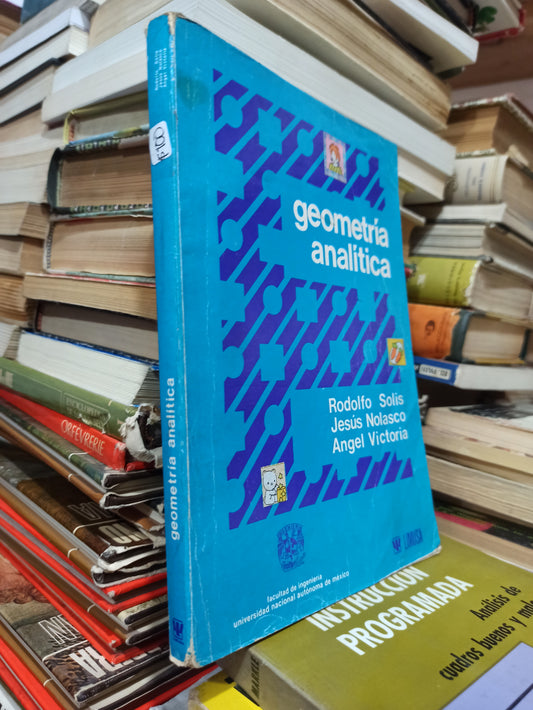 GEOMETRIA ANALITICA POR RODOLFO SOLIS USADO MATEMÁTICAS JUÁREZ