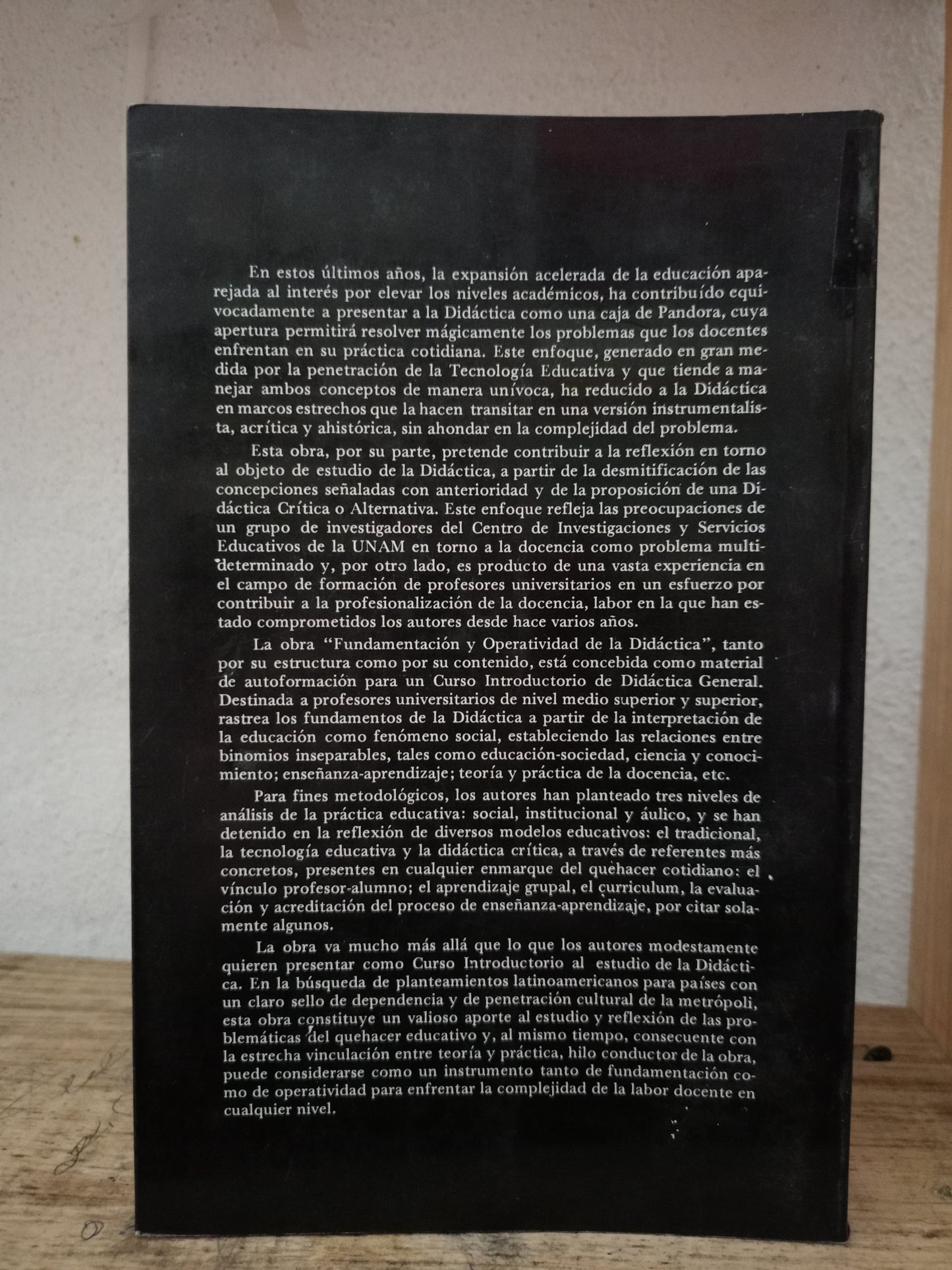 OPERATIVIDAD DE LA DIDÁCTICA TOMO 2 MARGARITA PANSZA G. ESTHER CAROLINA PÉREZ J. PORFIRIO MORAN O. USADO EDUCACIÓN LITERARIO 305