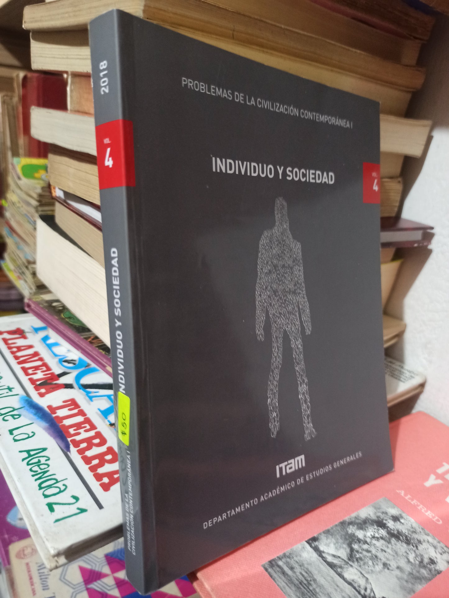 INDIVIDUO Y SOCIEDAD VOL. 4 POR DEPARTAMENTO DE ESTUDIOS GENERALES USADO POLÍTICA JUÁREZ