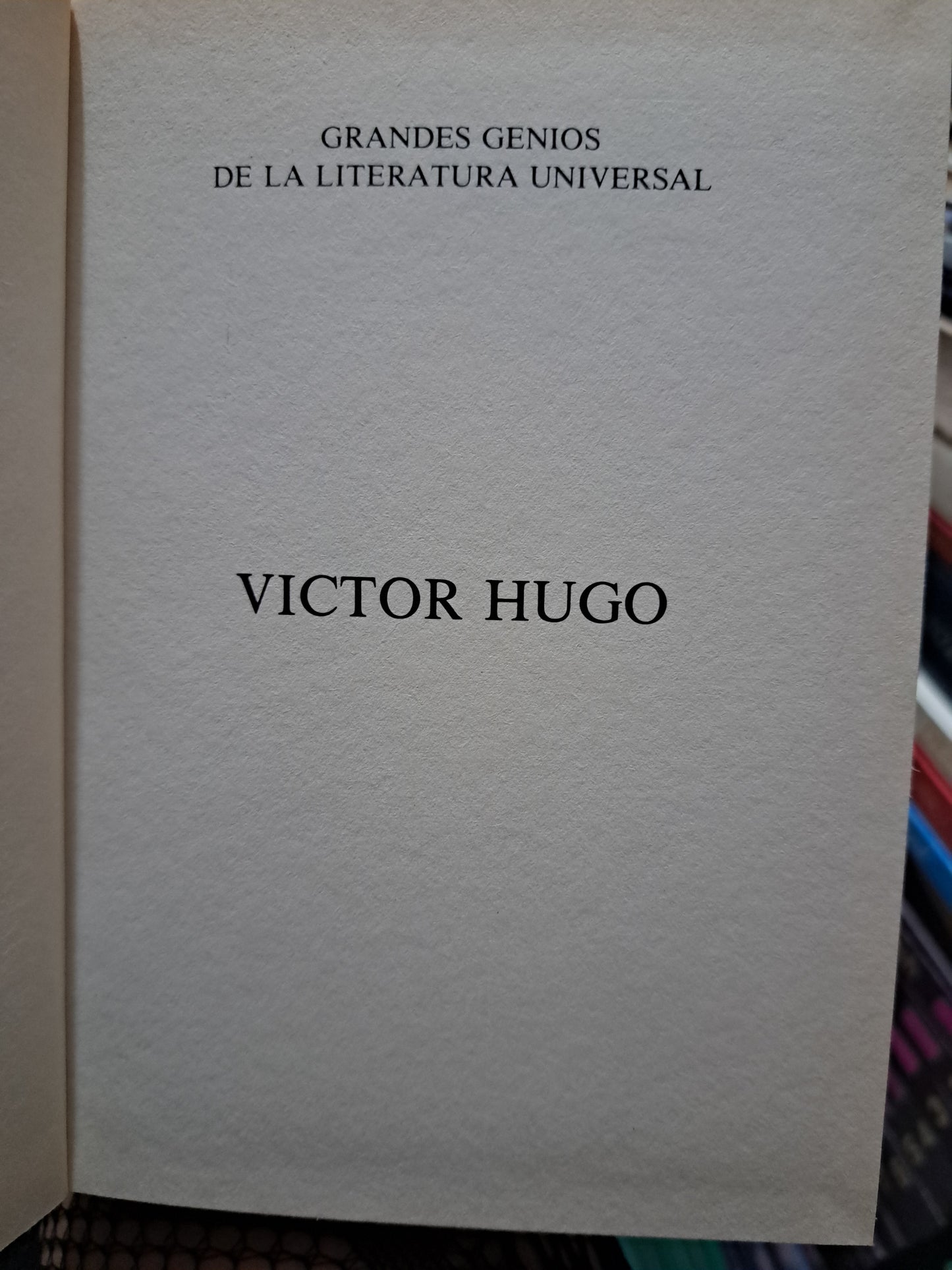 VICTOR HUGO BOG-JARGAL USADO NOVELA JUÁREZ