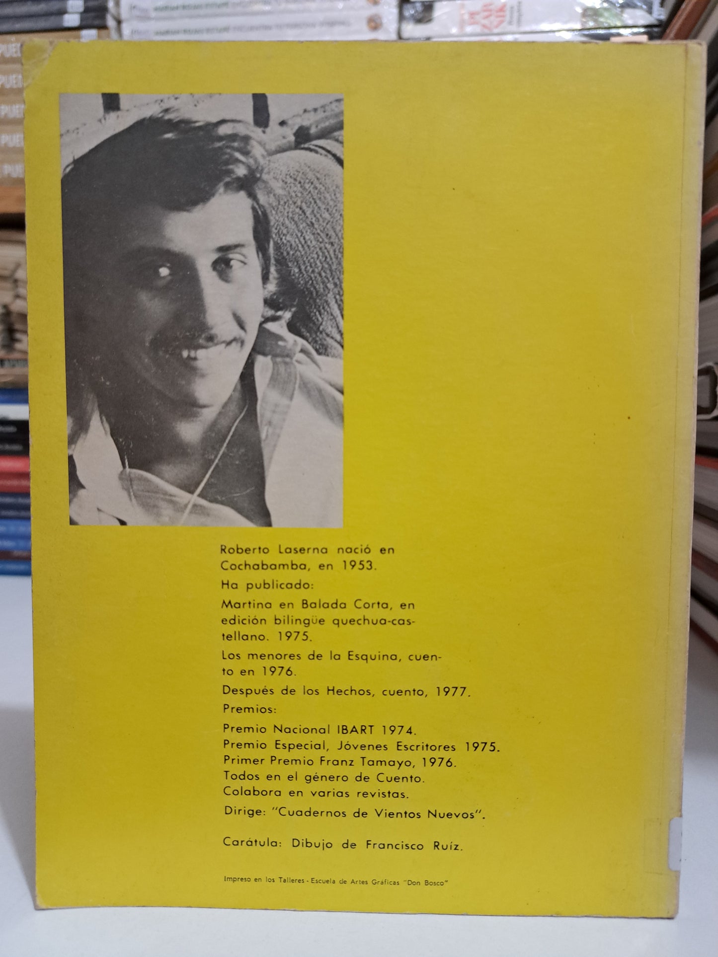 LA SOMBRA QUE HABITA ROBERTO LASERNA USADO NOVELA JUÁREZ