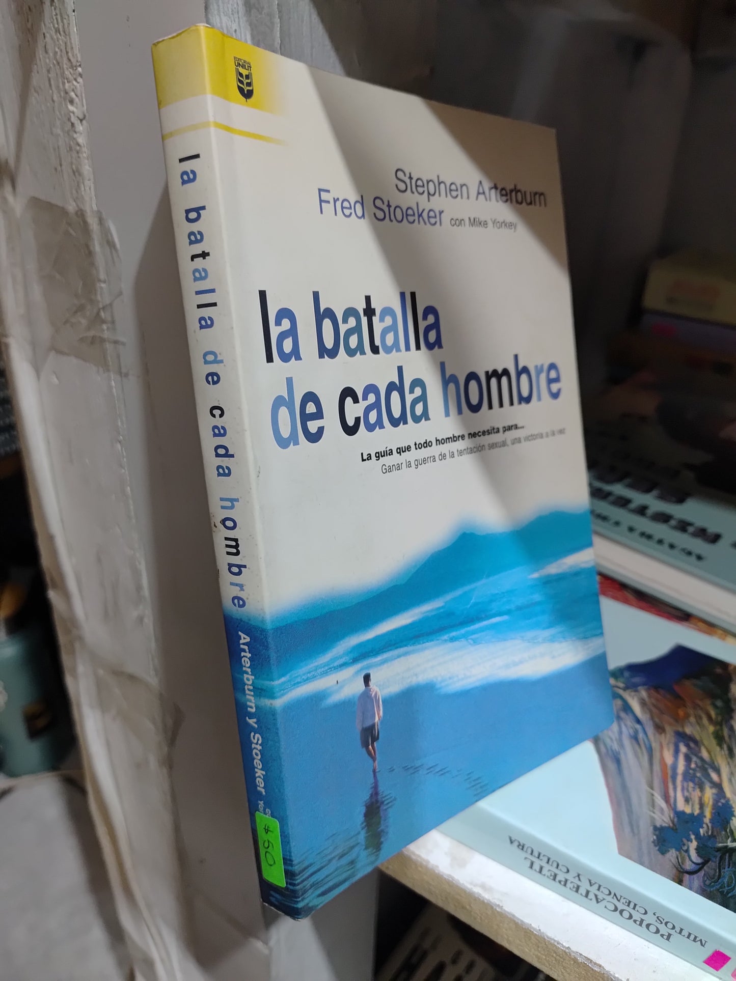 LA BATALLA DE CADA HOMBRE POR STEPHEN ARTEBURN USADO RELIGION JUAREZ