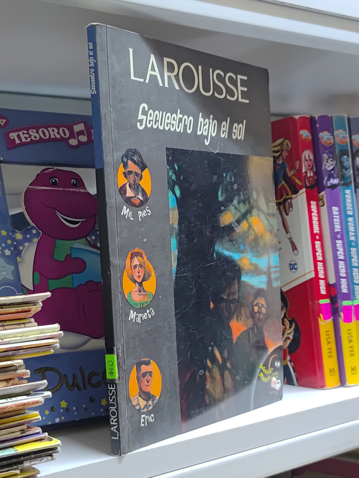 SECUESTRO BAJO EL SOL POR EDITORIAL LAROUSSE USADO NOVELAS LITERARIO 207