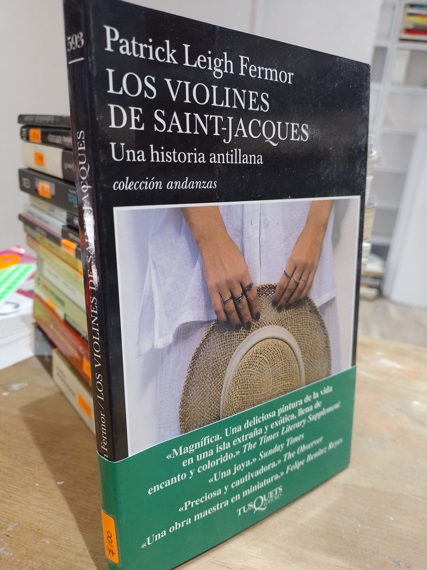 LOS VIOLINES DE SAINT-JACQUES UNA HISTORIA ANTILLANA POR PATRICK LEIGH FERMON USADO NOVELA JUAREZ 515